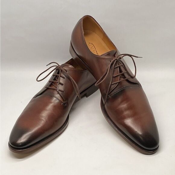 Gucci Leather Lace-Up Derby Shoe size 9.5/us size 10.5 - Picture 5 of 14